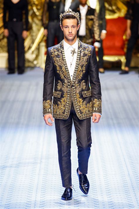 Dolce & Gabbana Spring 2019 Menswear Fashion 